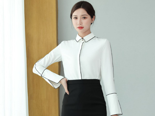 女款氣質(zhì)雪紡衫